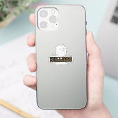 Bulldogs - Universität Bryant Aufkleber (Telefon)