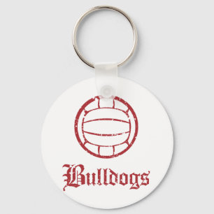 Bulldogs Volleyball Schlüsselanhänger