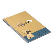 Bulldogstellen Notizblock (Rechte Seite)