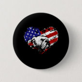 Bulldohherz Button (Vorderseite)