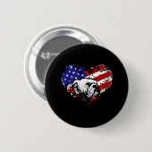 Bulldohherz Button (Vorne & Hinten)
