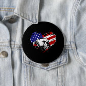 Bulldohherz Button (Beispiel)