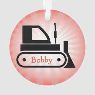 Bulldozer Akrylverzierung Ornament