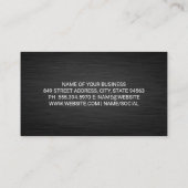 Bulldozer | Baufahrzeug | Erbauer Visitenkarte (Rückseite)