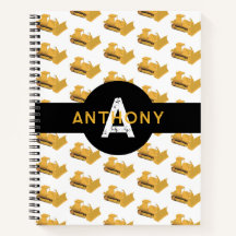 Bulldozer-BaukastenMonogramm