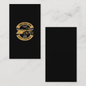 Bulldozer-Bauschwere Ausrüstung Visitenkarte (Vorne/Hinten)