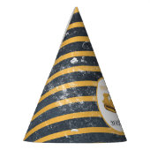 Bulldozer Bauwagen Geburtstag Partyhütchen (Links)