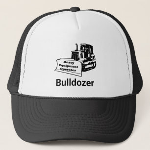 Bulldozer: Betreiber schwerer Geräte Truckerkappe