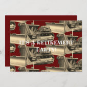 BULLDOZER-BETRIEBSZENTRENNUNG EINLADUNG (Vorne/Hinten)