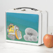 Bulldozer-Custom-Lunch Metall Brotdose (Beispiel)