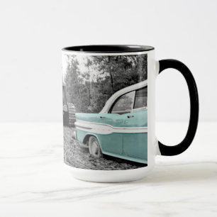 Bulldozer für Betriebsingenieure 1958 Pontiac Car Tasse