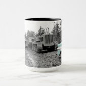 Bulldozer für Betriebsingenieure 1958 Pontiac Car Tasse (Zentrum)