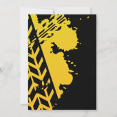 Bulldozer-Geburtstagsparty im Baugewerbe (Rückseite)