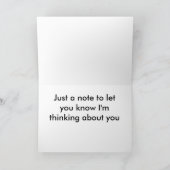 Bulldozer-Gruß-Karte Karte (Innenseite)