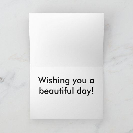 Bulldozer-Gruß-Karten Karte (Innenseite)