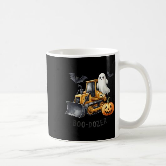 Bulldozer Halloween Bootdozer Bauwagen B Kaffeetasse (Rechts)