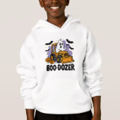 Bulldozer Halloween Bootdozer Bauwagen Hoodie (Vorderseite)