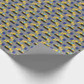 Bulldozer Niedlich Kindergeburtstag Party Construc Geschenkpapier (Ecke)