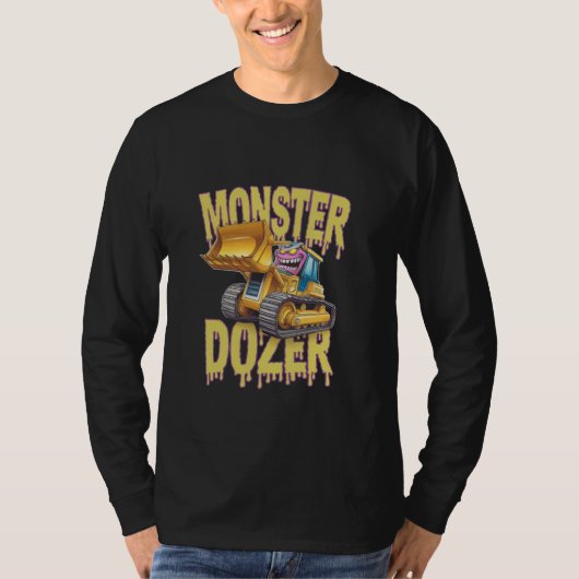 Bulldozer Operator Construction Worker Earth Mover T-Shirt (Vorderseite)