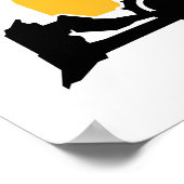 Bulldozer Poster (Ecke)