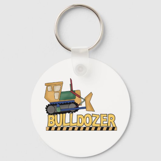 Bulldozer Schlüsselanhänger (Vorderseite)