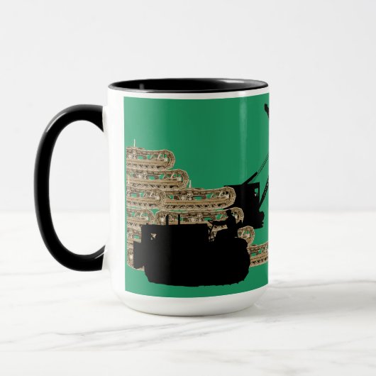 Bulldozer-Tracks für den Bediener eines Krans Tasse (Links)