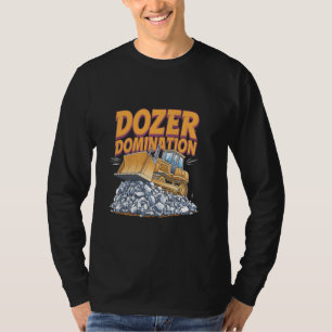 Bulldozerfahrer Bauarbeiter Erdbewegungsarbeiter T-Shirt