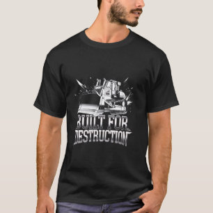 Bulldozerfahrer Bauarbeiter Erdbewegungsarbeiter T-Shirt