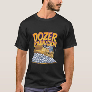 Bulldozerfahrer Bauarbeiter Erdbewegungsmaschine T-Shirt