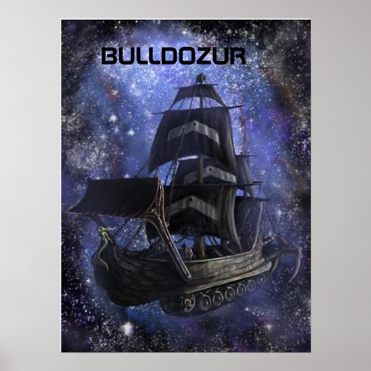Bulldozur Vessel Poster (Vorne)
