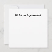 Bulle and Bear Greeting Card (Rückseite)