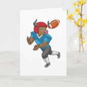 Bulle beim Fußballsport Karte (Gelbe Blume)