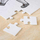 Bulle beim Fußballsport Puzzle (Seite)