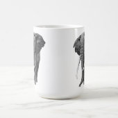 Bulle Elefant - Zeichnend im Stift Kaffeetasse (Mittel)
