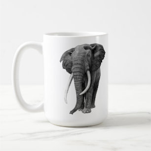 Bulle Elefant - Zeichnend im Stift Kaffeetasse