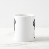 Bulle Elefant - Zeichnend im Stift Kaffeetasse (Mittel)