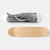 Bulle Elefant - Zeichnend im Stift Skateboard (Horizontal)