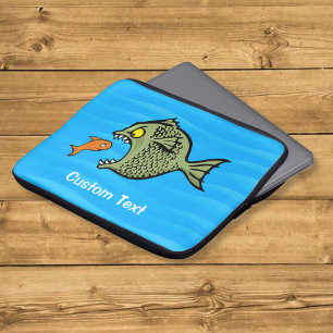 Bulle Fisch Laptop Ärmel Laptopschutzhülle