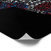 Bulle für landwirtschaftliche Emissionen Poster (Ecke)