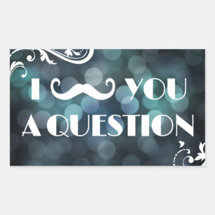 Bulle für landwirtschaftliche Emissionen Rechteckiger Aufkleber