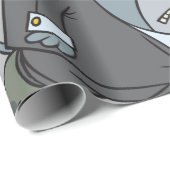 Bulle in einem Anzug-Umschlagpapier Geschenkpapier (Rolleneckpunkt)