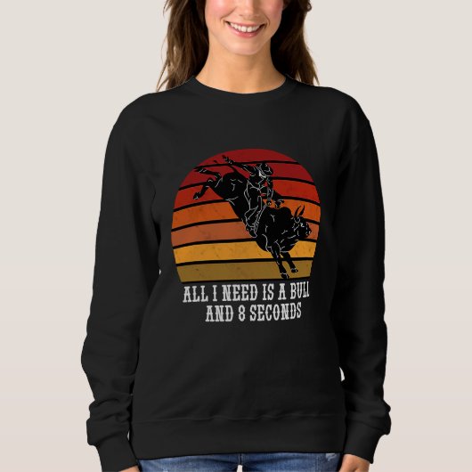 Bulle Reiter Bulle Rodeo  1 Sweatshirt (Vorderseite)