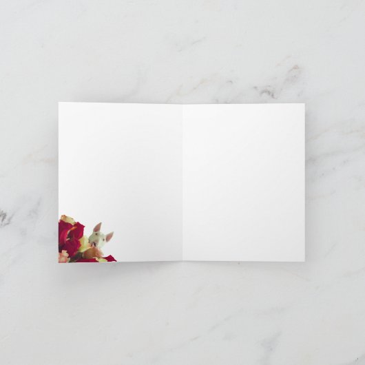 Bulle Terre mit Rose - Happy Birthday! (Innenseite)