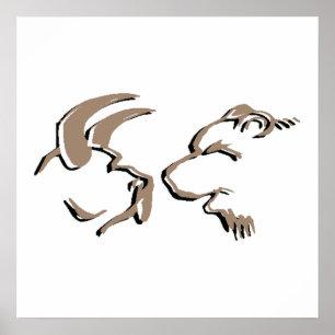 Bulle und Bär Poster