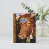 Bulle und Glocke Postkarte (Stehend Vorderseite)