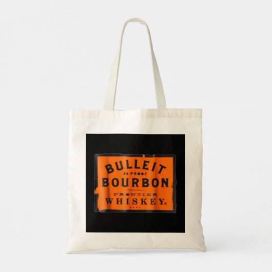 Bulleit Bourbon Frontier Whiskey Wein Tragetasche (Rückseite)