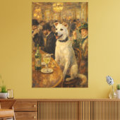 Bulleit in Pariser Absinth-Bar  Leinwanddruck (Insitu (Wohnzimmer))