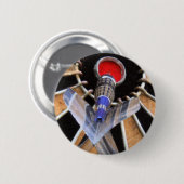 Bullen Auge! Rohrbrett Button (Vorne & Hinten)