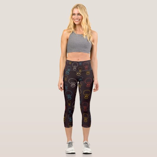 Bullen Capri Leggings (Vorderseite)