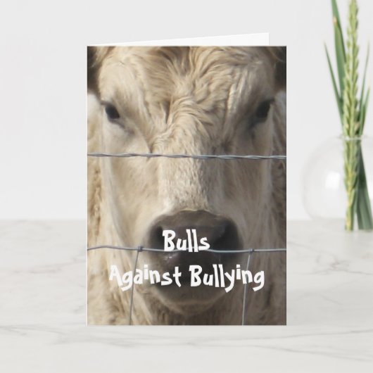 Bullen gegen Mobbing #3 von 7 verschiedenen Karte (Vorderseite)
